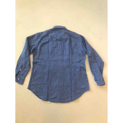Pre-owned Mauro Grifoni Shirt In Blue