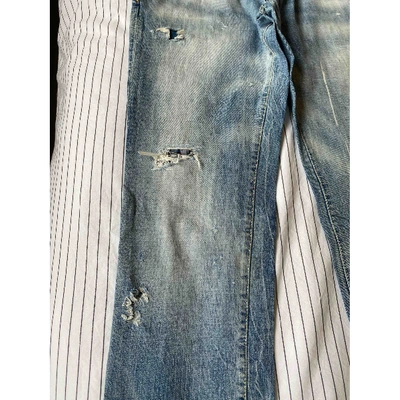 Pre-owned Dsquared2 Straight Jeans In Blue