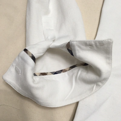 Pre-owned Aquascutum Shirt In White