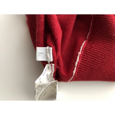 Pre-owned Miu Miu Red Wool Knitwear & Sweatshirts