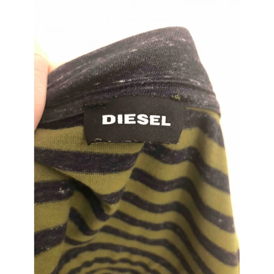 Pre-owned Diesel Green Cotton T-shirts