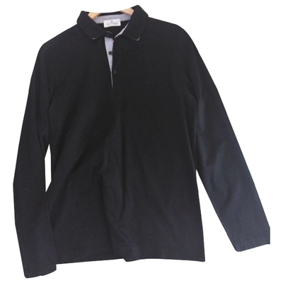 Pre-owned Courrèges Black Cotton Polo Shirts