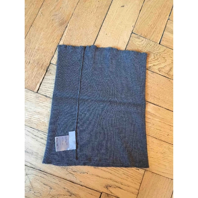 Pre-owned Dior Wool Knitwear & Sweatshirt In Grey