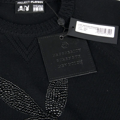 Pre-owned Philipp Plein Wool Pull In Black