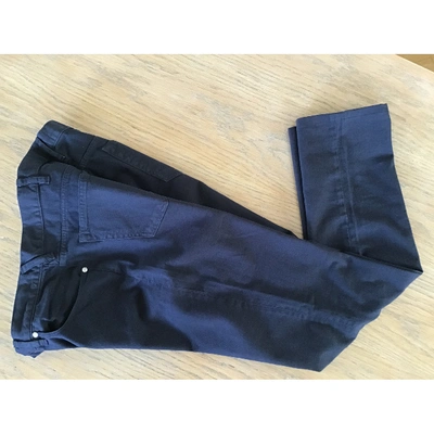 Pre-owned Paul Smith Trousers In Navy