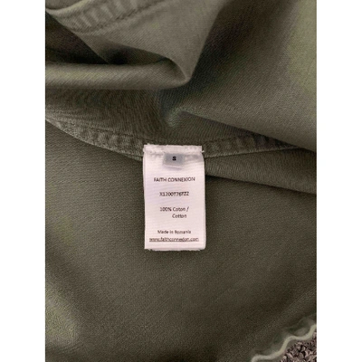 Pre-owned Faith Connexion Khaki Cotton Jacket