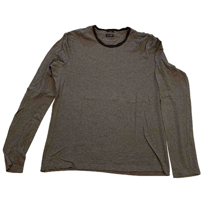 Pre-owned Allsaints Grey Cotton T-shirt