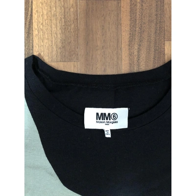 Pre-owned Mm6 Maison Margiela Black Cotton T-shirts