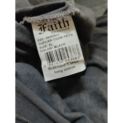 Pre-owned Faith Connexion Navy Cotton Knitwear & Sweatshirts