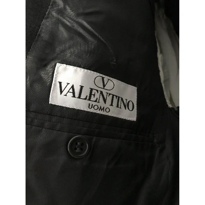 Pre-owned Valentino Wool Vest In Black