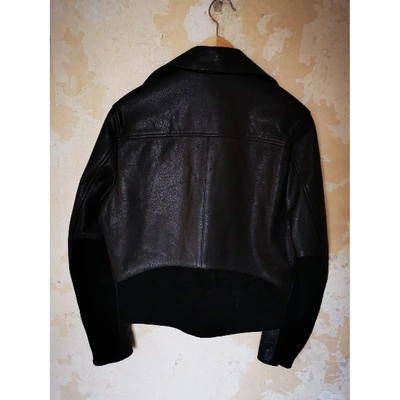 Pre-owned Acne Studios Black Leather Jacket