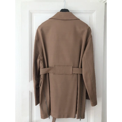 Pre-owned Yang Li Camel Jacket