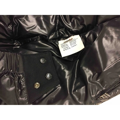 Pre-owned Moncler Wool Jacket In Black