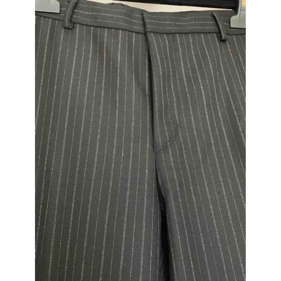 Pre-owned Fendi Black Wool Suits