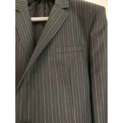 Pre-owned Fendi Black Wool Suits