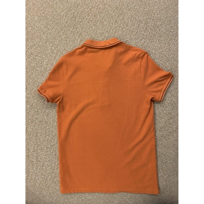 Pre-owned Iceberg Polo Shirt In Orange