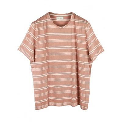 Pre-owned Oliver Spencer Pink Cotton T-shirt