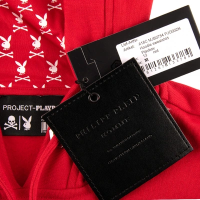 Pre-owned Philipp Plein Red Cotton Knitwear & Sweatshirts