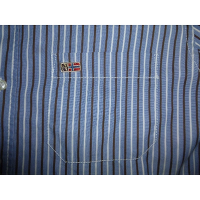 Pre-owned Napapijri Shirt In Blue