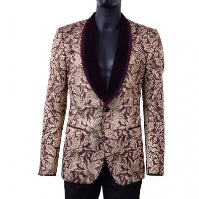 Pre-owned Dolce & Gabbana Jacket In Gold