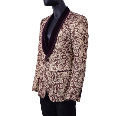 Pre-owned Dolce & Gabbana Jacket In Gold