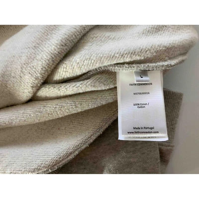 Pre-owned Faith Connexion Grey Cotton Knitwear & Sweatshirts