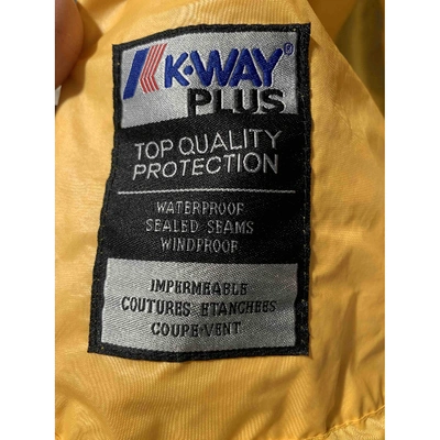 Pre-owned K-way Waistcoat In Yellow