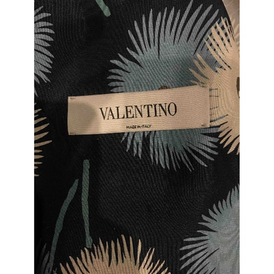 Pre-owned Valentino Silk Vest In Blue