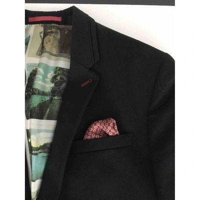 Pre-owned Ted Baker Suit In Navy