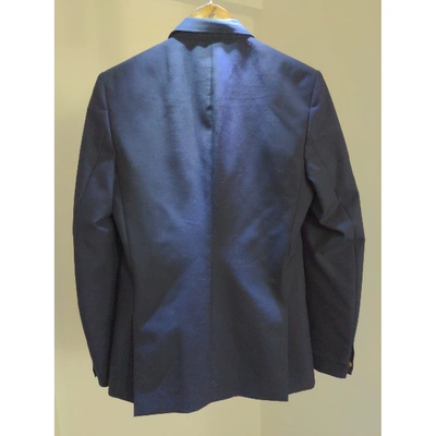 Pre-owned Maison Margiela Navy Wool Suits