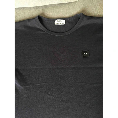 Pre-owned Acne Studios T-shirt In Navy