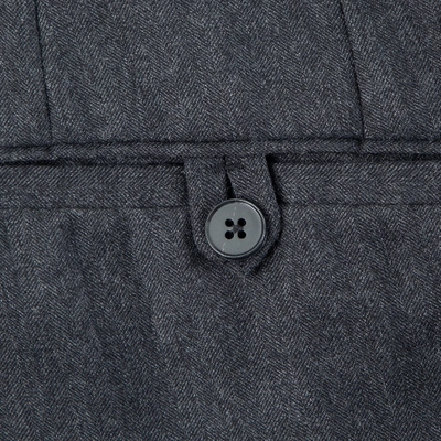 Pre-owned Dolce & Gabbana Wool Trousers In Grey