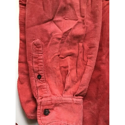 Pre-owned Timberland Velvet Shirt In Red