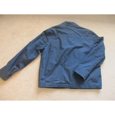 Pre-owned Timberland Jacket In Navy