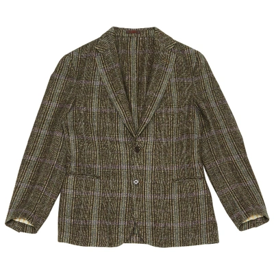 Pre-owned Etro Wool Vest In Khaki