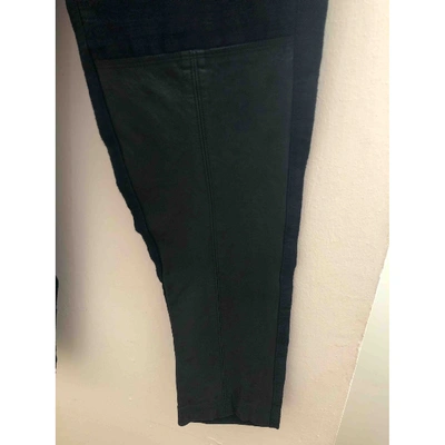 Pre-owned Damir Doma Trousers In Black
