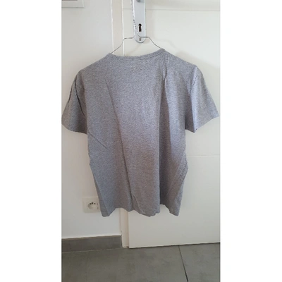 Pre-owned Hugo Boss Grey Cotton T-shirts