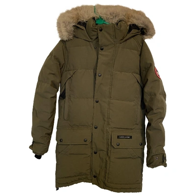 Pre-owned Canada Goose Green Coat