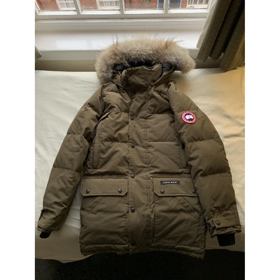 Pre-owned Canada Goose Green Coat