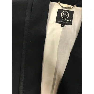 Pre-owned Mcq By Alexander Mcqueen Navy Cotton Jacket
