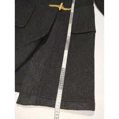 Pre-owned Margaret Howell Wool Trenchcoat In Black