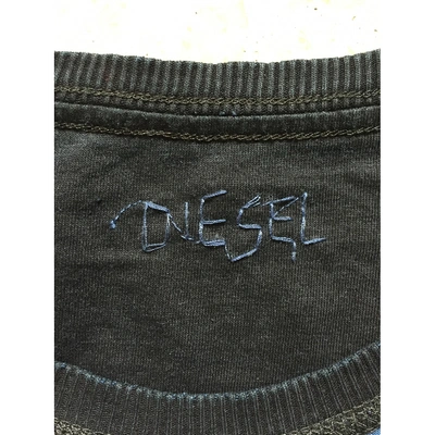 Pre-owned Diesel Blue Cotton T-shirts