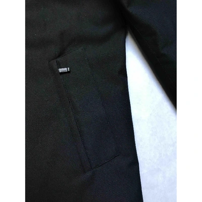 Pre-owned Z Zegna Black Cloth Coat