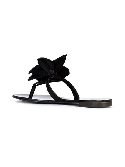 Shop Giuseppe Zanotti Flower Sandals