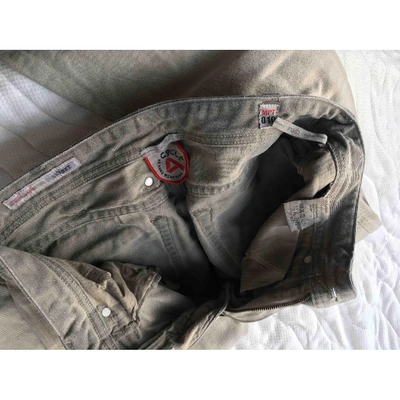 Pre-owned Cycle Slim Jean In Beige