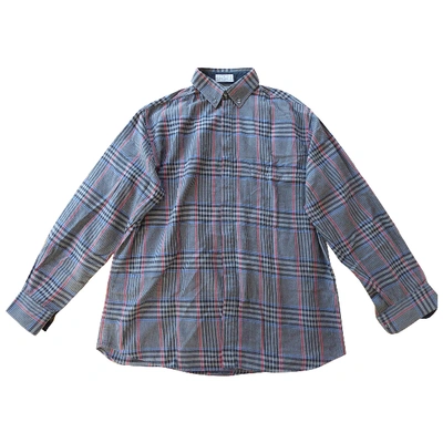 Pre-owned Valentino Shirt In Grey