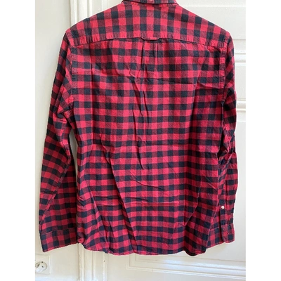 JCREW Pre-owned Shirt In Red