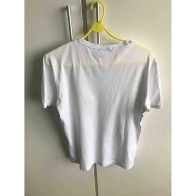 Pre-owned Dolce & Gabbana White Cotton T-shirt