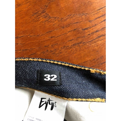 Pre-owned Eytys Blue Cotton Jeans