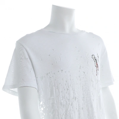 Pre-owned Amiri White Cotton T-shirts